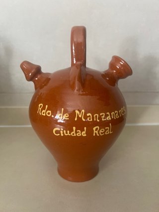 Botijo de barro Rdo. de Manzanares