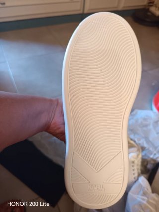 Zapatillas Karl Lagerfeld Blancas Plata