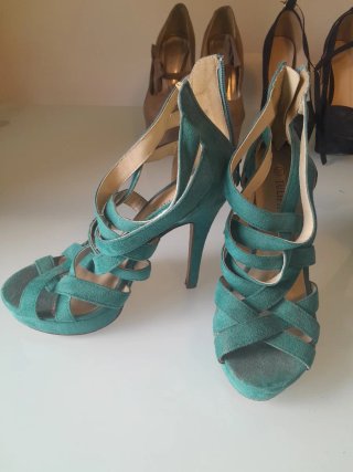 Lotto scarpe con tacco donna