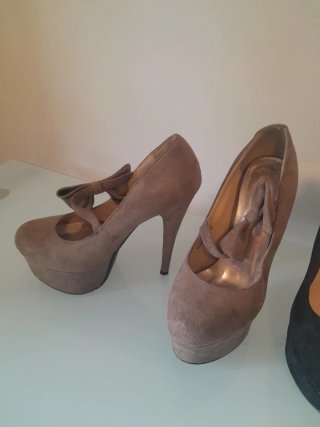 Lotto scarpe con tacco donna