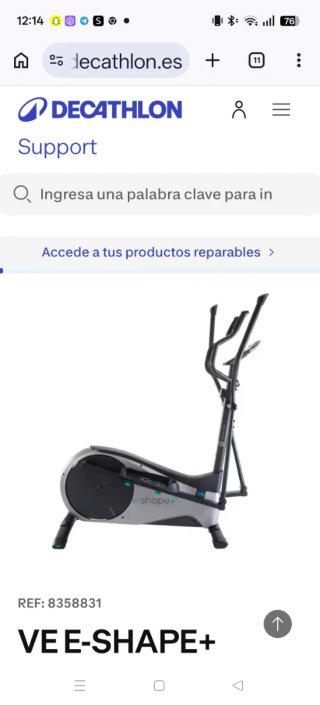 Bicicleta Elíptica Casi Sin Uso