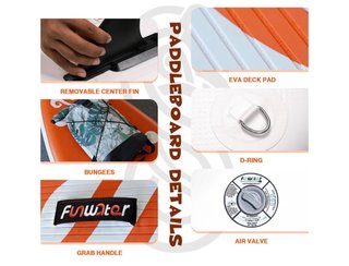 Tabla Padel Surf Hinchable Funwater