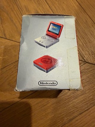 Game Boy Advance SP Mario Limited Edition Pak