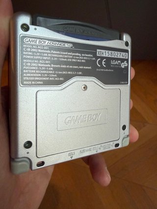 Game Boy Advance SP Mario Limited Edition Pak