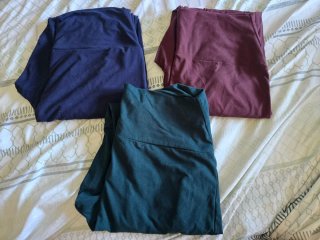 Lote 3 pantalones de embrasada