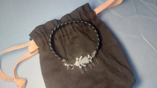 Pulsera Tous Piel y Plata