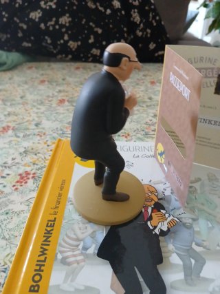 Figura Tintín Bohlwinkel Banquero 90