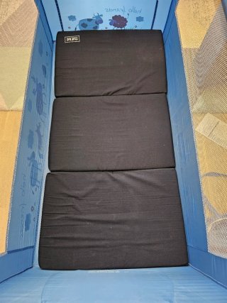 Cuna de viaje con cambiador y colchón de viaje