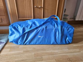 Cuna de viaje con cambiador y colchón de viaje
