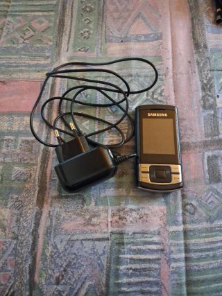 Teléfono Móvil Samsung Digital Negro/Dorado