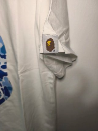 Camiseta A Bathing Ape Estampada Azul