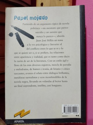 Libro "Papel mojado" de Juan José Millás