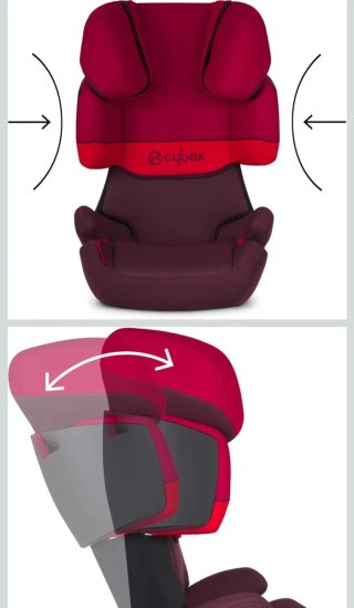 Silla de coche Cybex 2/3 Negra