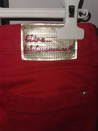 Oltre Pantalone Donna Rosso Tg M/L