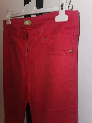 Oltre Pantalone Donna Rosso Tg M/L