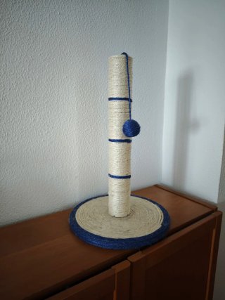 Rascador para gatos de sisal