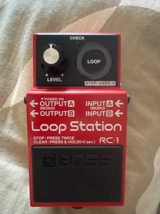 Pedal Looper BOSS RC1