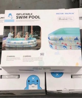 SIN ESTRENAR Piscina Hinchable DoctorDolphin 240cm