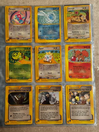 Lotto 28 Carte Pokemon - serie Aquapolis Ita/Eng
