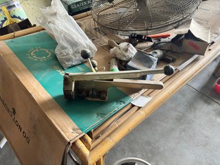 Flegadora manual para flejes