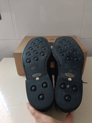 Zapatos de piel negros de hombre