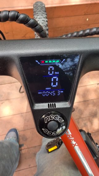 Bicicleta Eléctrica E-Motorad T-Rex Naranja