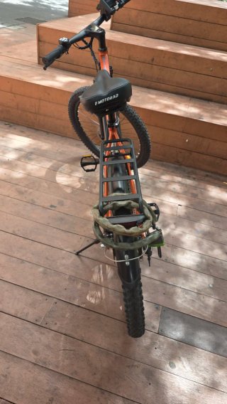 Bicicleta Eléctrica E-Motorad T-Rex Naranja