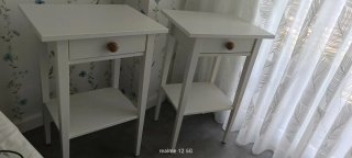 Mesitas de noche blanca Ikea
