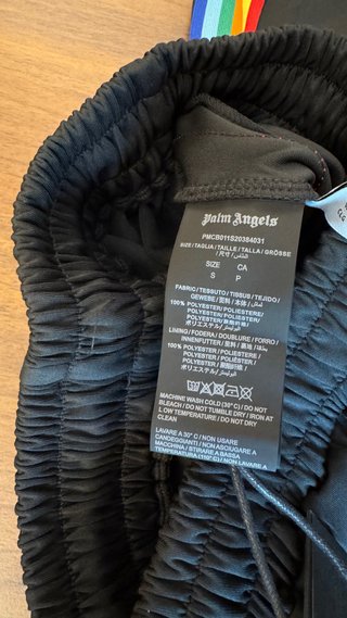 Palm Angels Pantaloncini S Nero oversize