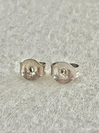 Pendientes plata 925 alargados con círculos