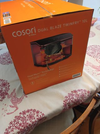 Freidora Cosori Dual Blaze TwinFry 10L (sin abrir)