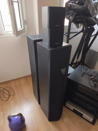 Equipo de Sonido Modular SONY + Altavoces