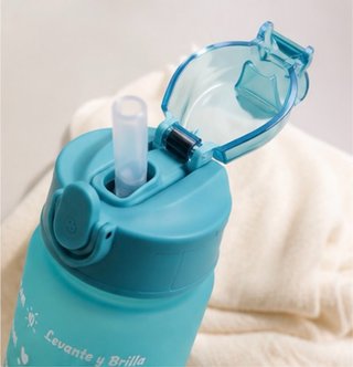 Botella de agua motivacional gym 2L