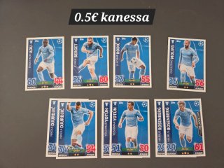 Lote cromos Topps Champions League