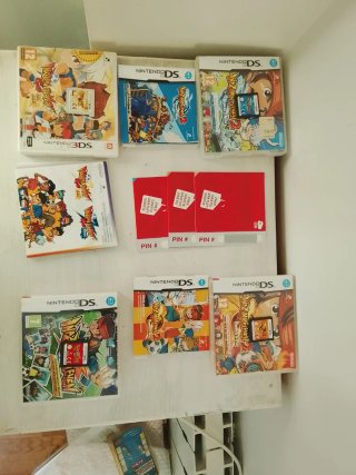 Pack 4 Juegos Nintendo DS Inazuma Eleven
