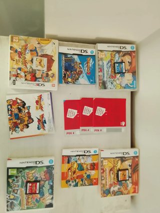 Pack 4 Juegos Nintendo DS Inazuma Eleven