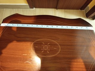Mesa auxiliar revistero vintage (Para restaurar)
