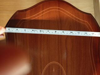 Mesa auxiliar revistero vintage (Para restaurar)