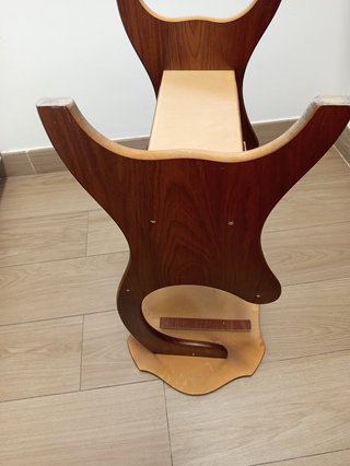 Mesa auxiliar revistero vintage (Para restaurar)