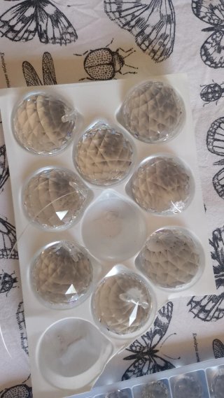 Sfere Swarovski da appendere