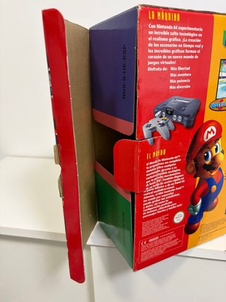 Caja Nintendo 64 España + Manual N64 y poster