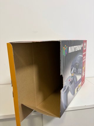 Caja Nintendo 64 España + Manual N64 y poster