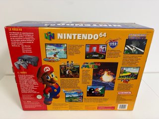 Caja Nintendo 64 España + Manual N64 y poster