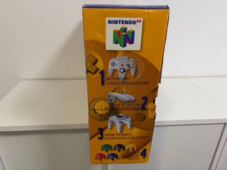Caja Nintendo 64 España + Manual N64 y poster