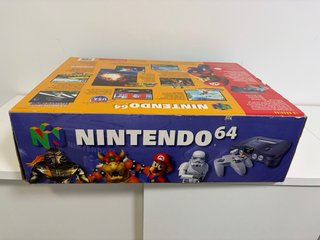 Caja Nintendo 64 España + Manual N64 y poster