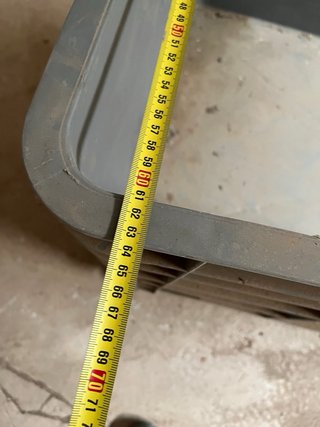 Contenedor plástico 250L con ruedas