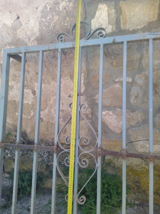 Reja de hierro para ventana