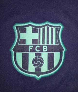 Camiseta FC Barcelona Nike Morada y Verde