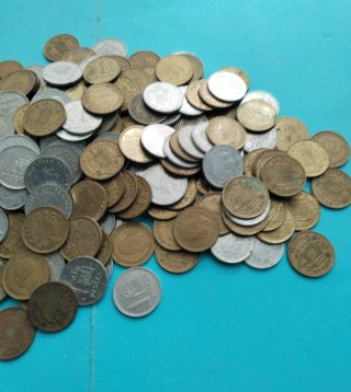 Lote 300+ Monedas 1 Peseta España