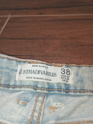 Pantalón vaquero claro Stradivarius